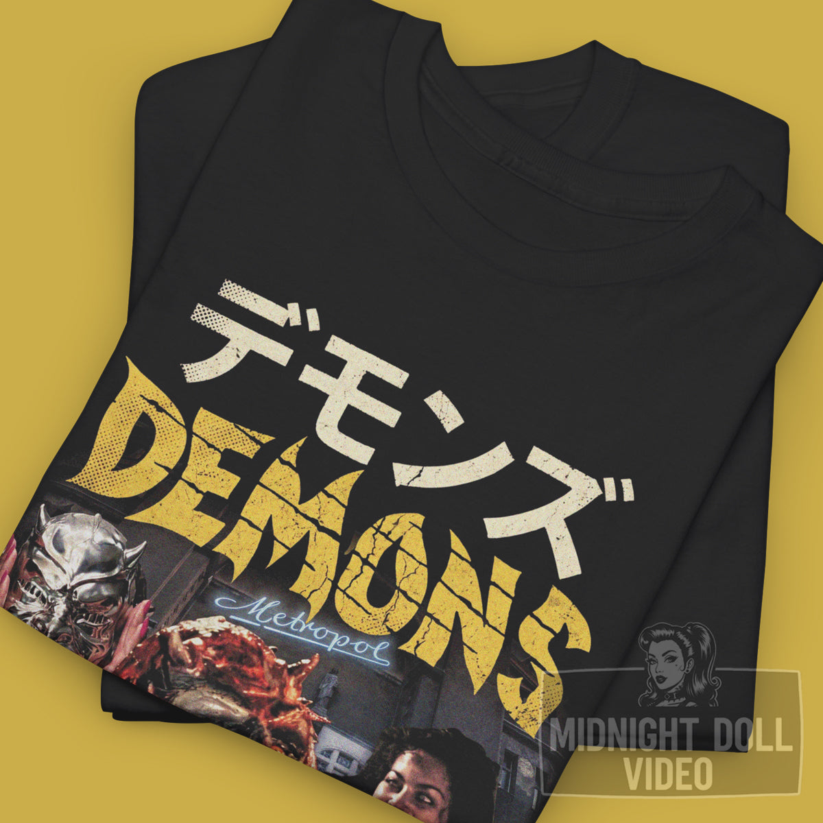 DEMONS (1985) - RETRO JAPANESE T-SHIRT