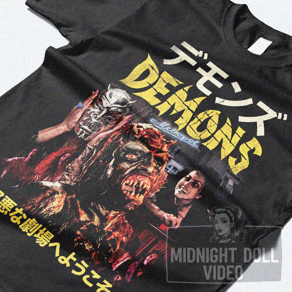 DEMONS (1985) - RETRO JAPANESE T-SHIRT