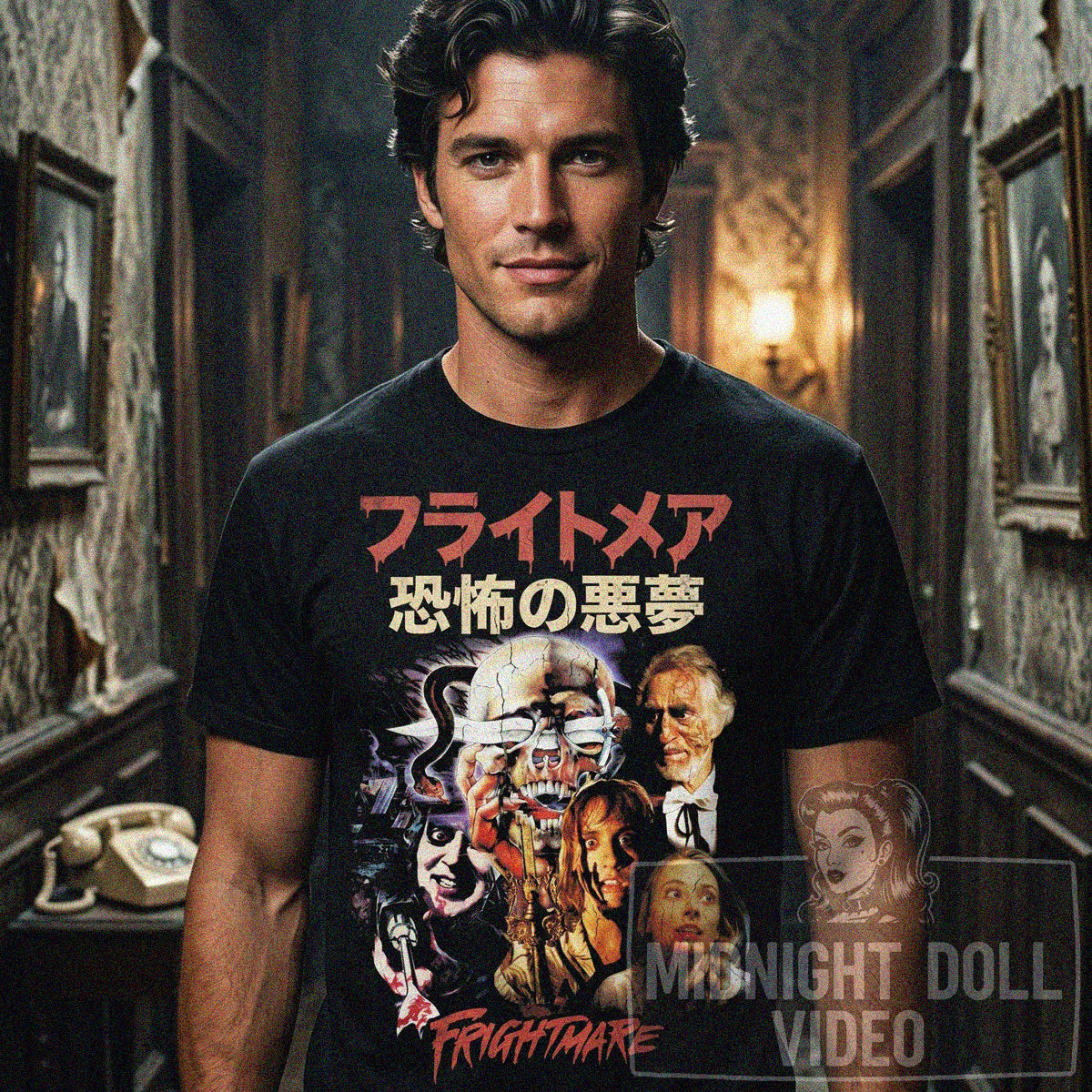 FRIGHTMARE (1983) - RETRO JAPANESE T-SHIRT