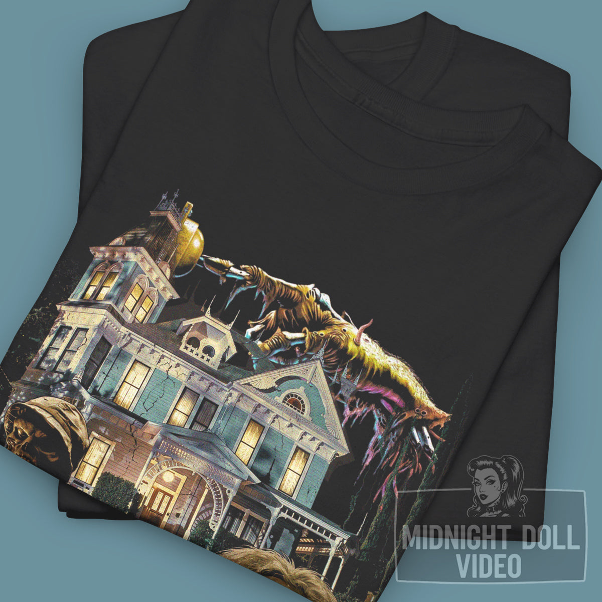 HOUSE (1985) - VINTAGE HORROR COMEDY TRIBUTE T-SHIRT