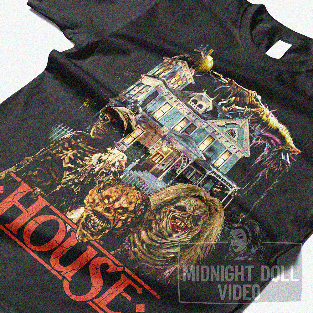 HOUSE (1985) - VINTAGE HORROR COMEDY TRIBUTE T-SHIRT