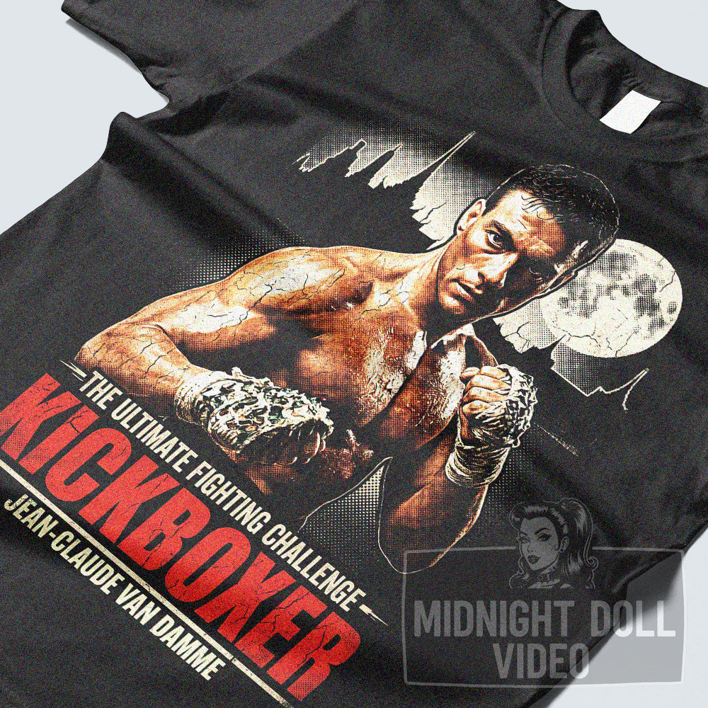 KICKBOXER (1989) - "THE ULTIMATE FIGHTING CHALLENGE" VINTAGE T-SHIRT