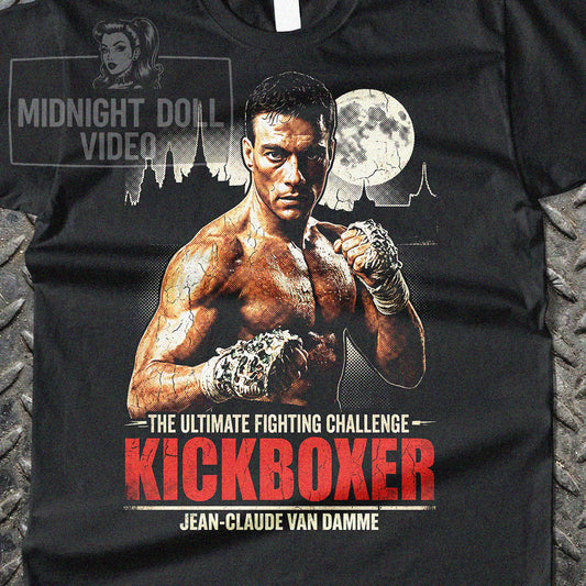 KICKBOXER (1989) - "THE ULTIMATE FIGHTING CHALLENGE" VINTAGE T-SHIRT