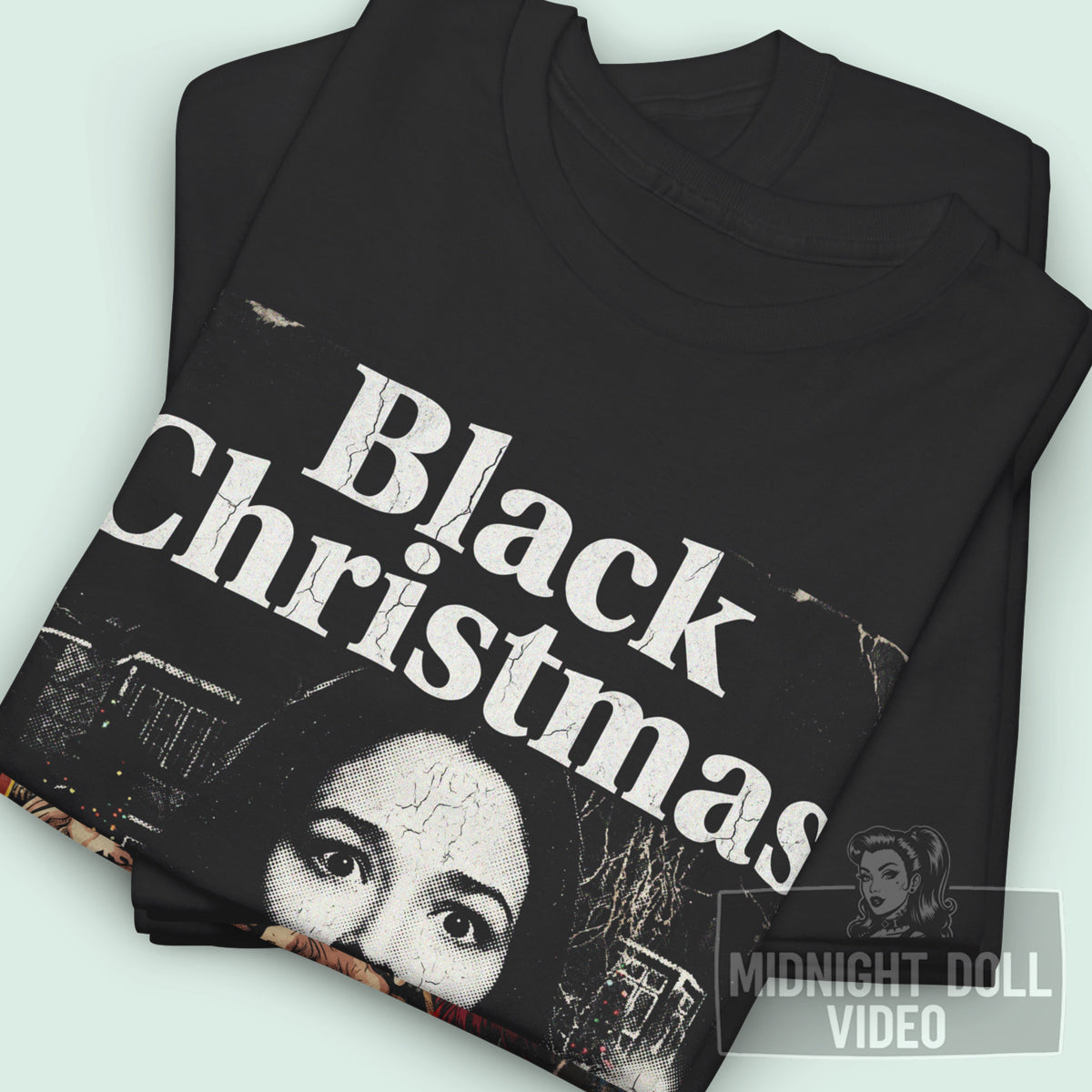 BLACK CHRISTMAS (1974) - "THE CALLS ARE COMING FROM INSIDE THE HOUSE" VINTAGE T-SHIRT