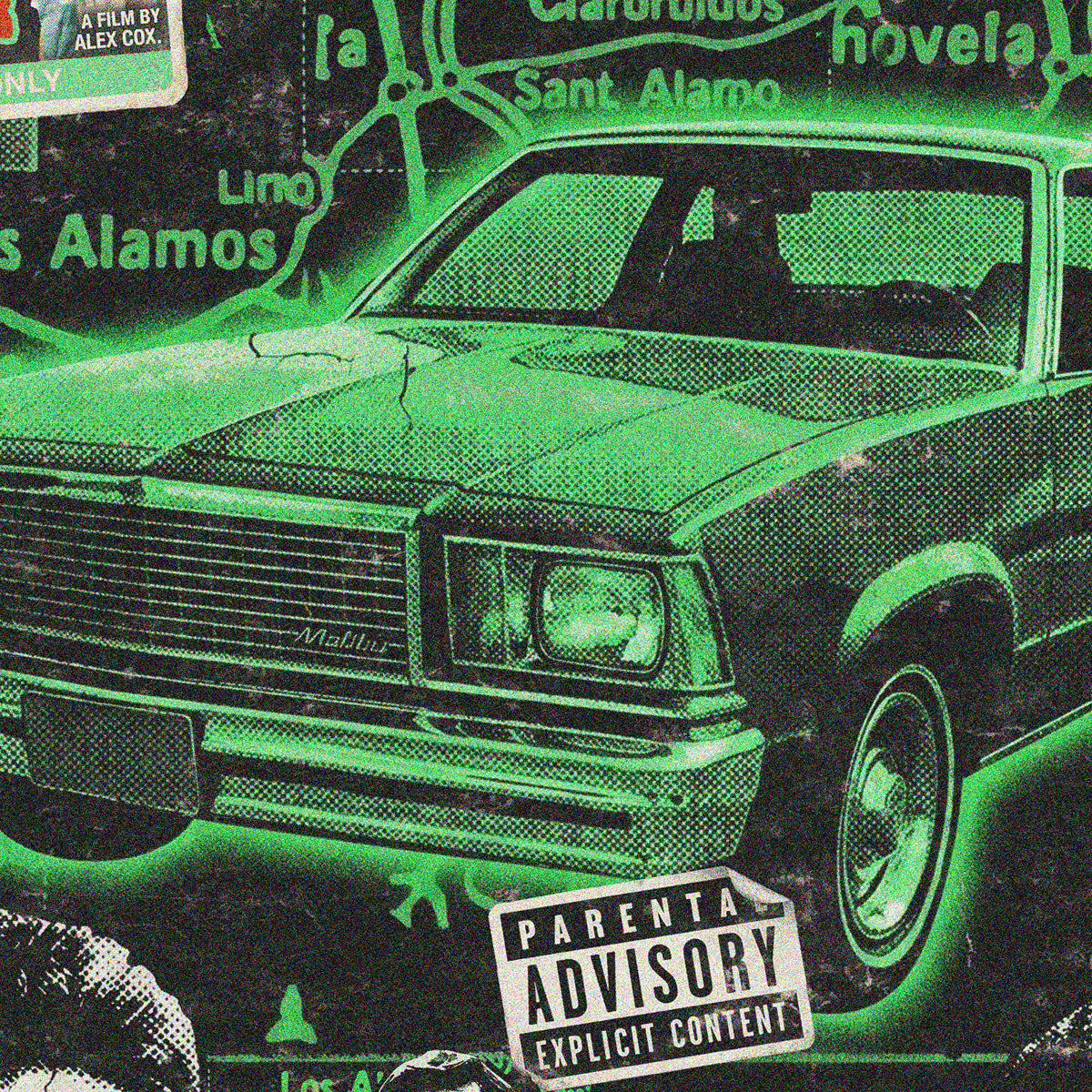 REPO MAN (1984) - "IT'S 4 A.M. DO YOU KNOW WHERE YOUR CAR IS?" VHS TRIBUTE ART PRINT