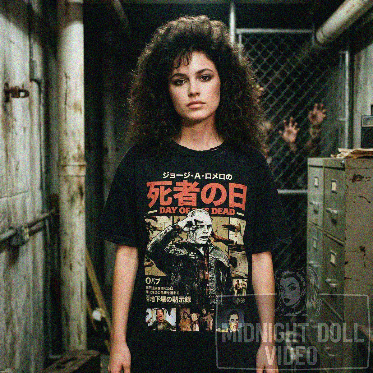 DAY OF THE DEAD (1985) JAPANESE VINTAGE T-SHIRT