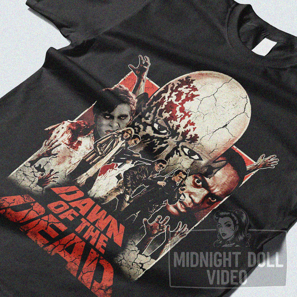DAWN OF THE DEAD (1978) - "HELL IS FULL" VINTAGE SHIRT