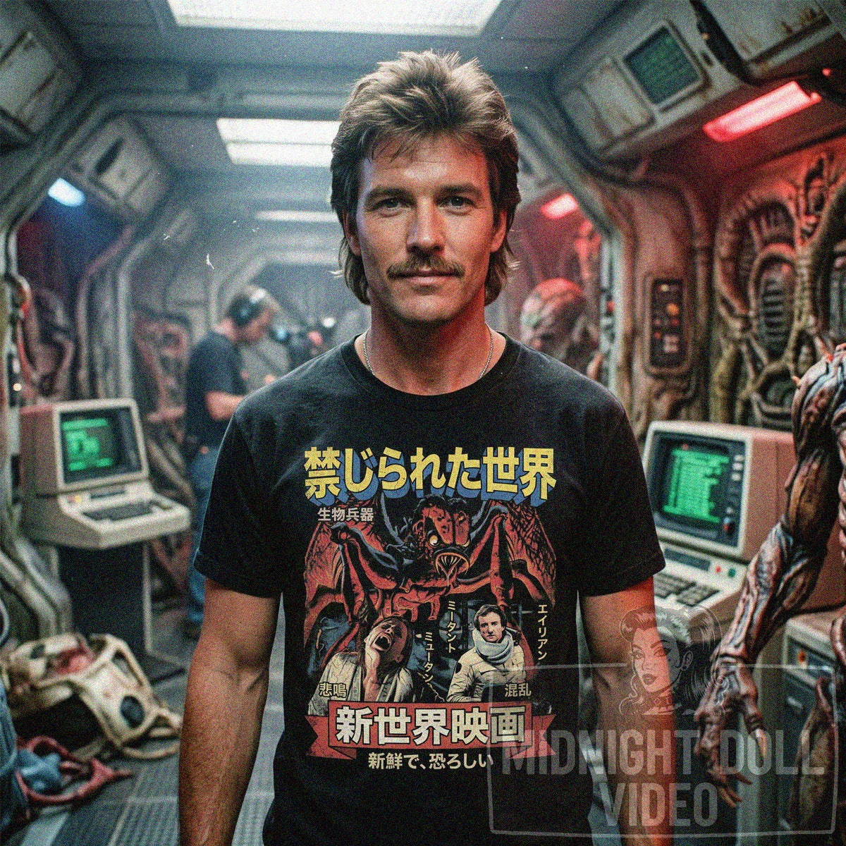 FORBIDDEN WORLD (1982) - "MUTANT" JAPANESE SHIRT