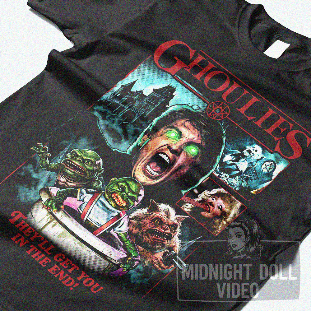 GHOULIES (1984) - "THEY'LL GET YOU" VINTAGE SHIRT