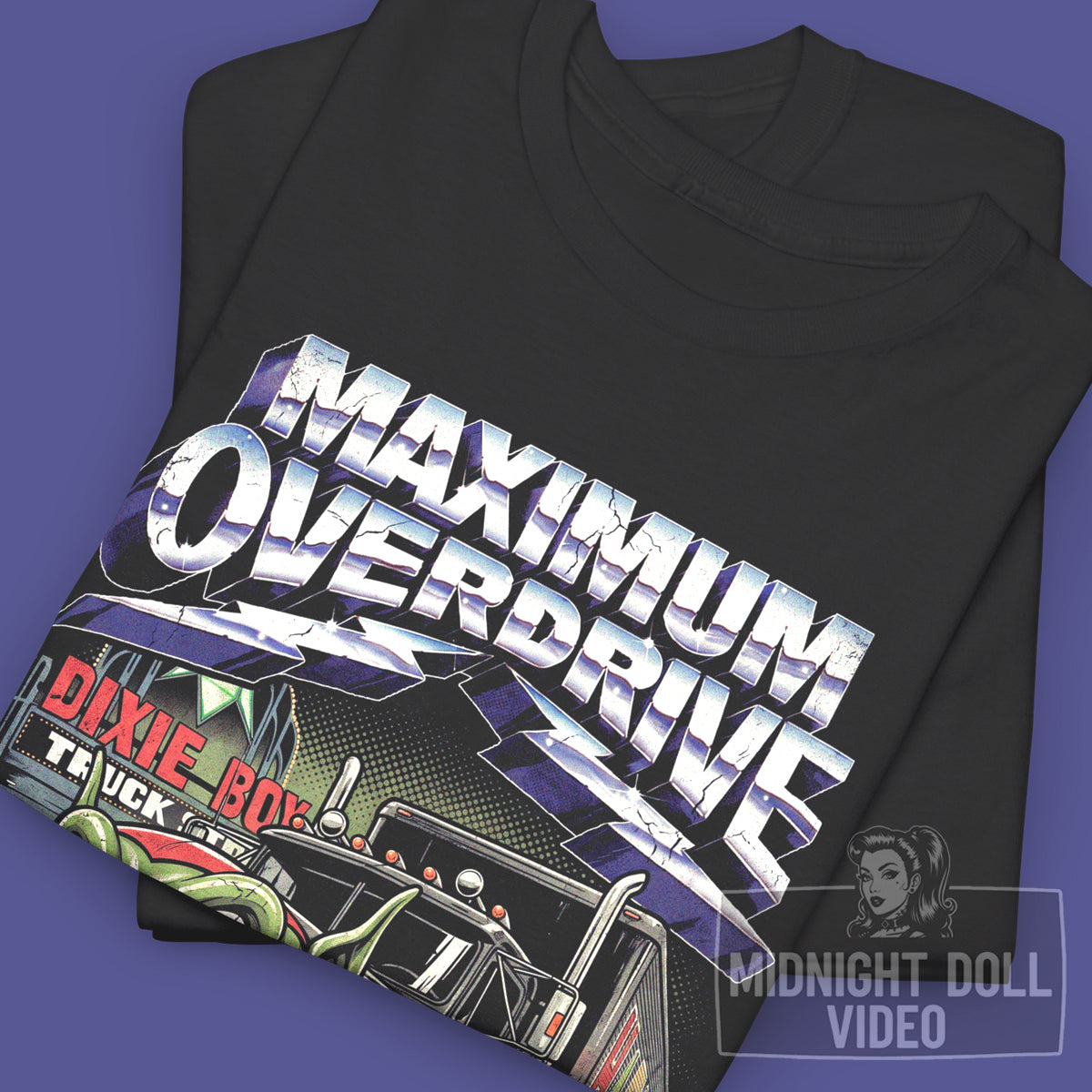 MAXIMUM OVERDRIVE (1986) - "DIXIE BOY" VINTAGE SHIRT