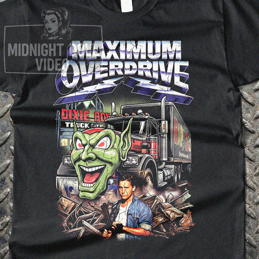 MAXIMUM OVERDRIVE (1986) - "DIXIE BOY" VINTAGE SHIRT