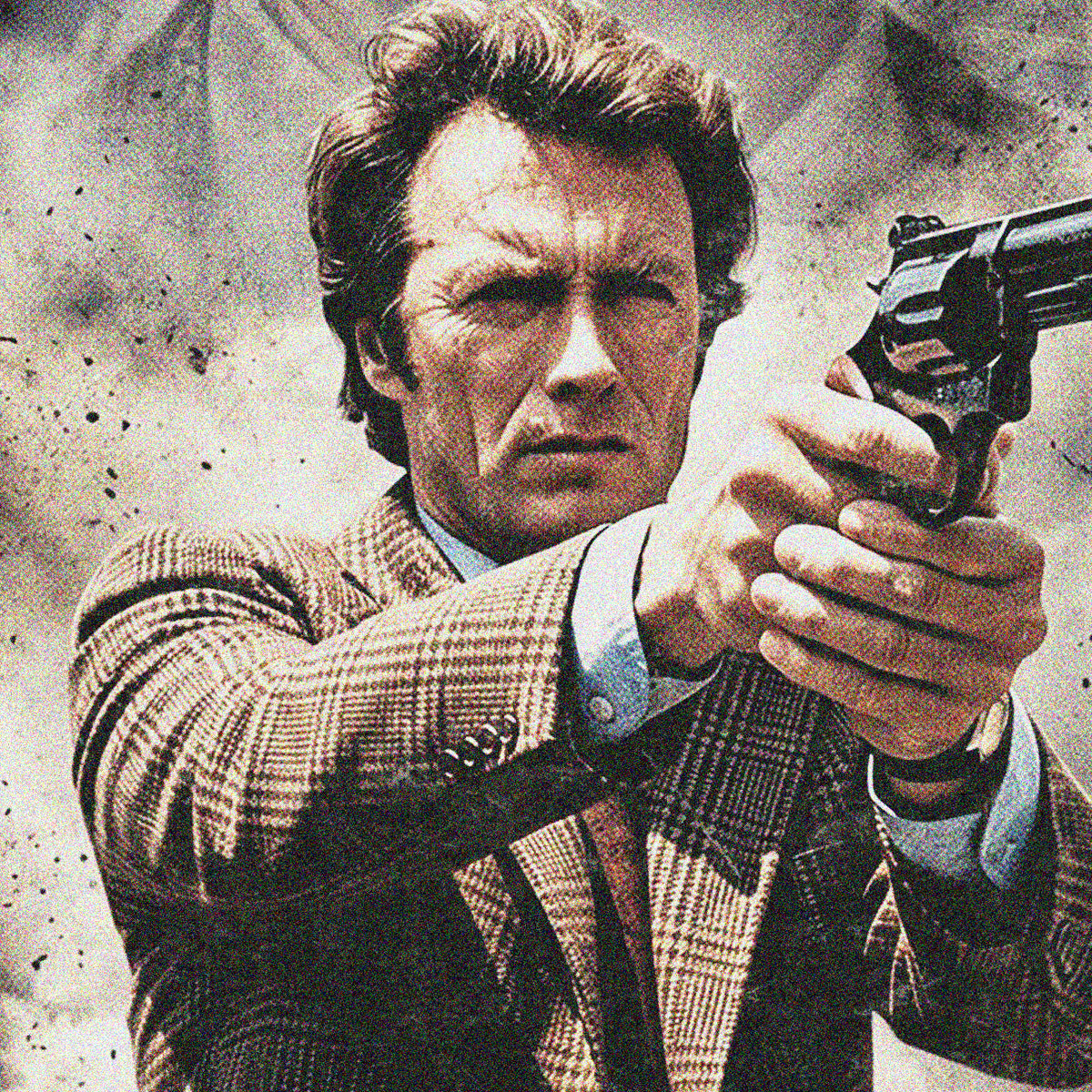 DIRTY HARRY (1971) - "DO I FEEL LUCKY?" VHS TRIBUTE ART PRINT