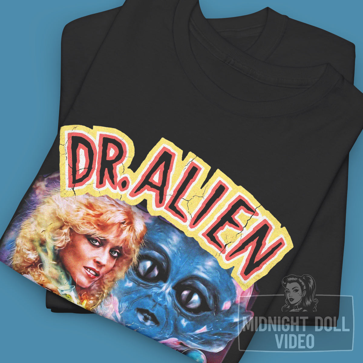 DR. ALIEN (1988) - "FROM AN OUTER GALAXY" VINTAGE T-SHIRT