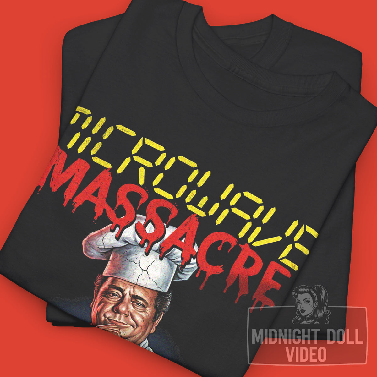 Microwave Massacre (1979) - Retro Slapstick Horror Vintage T-Shirt