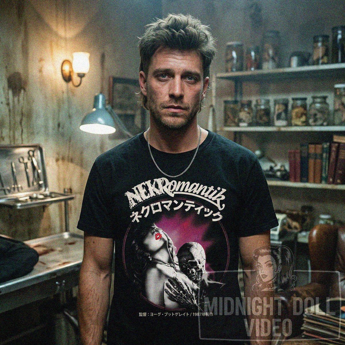 Nekromantik (1987) - Transgressive Horror Japanese  T-Shirt