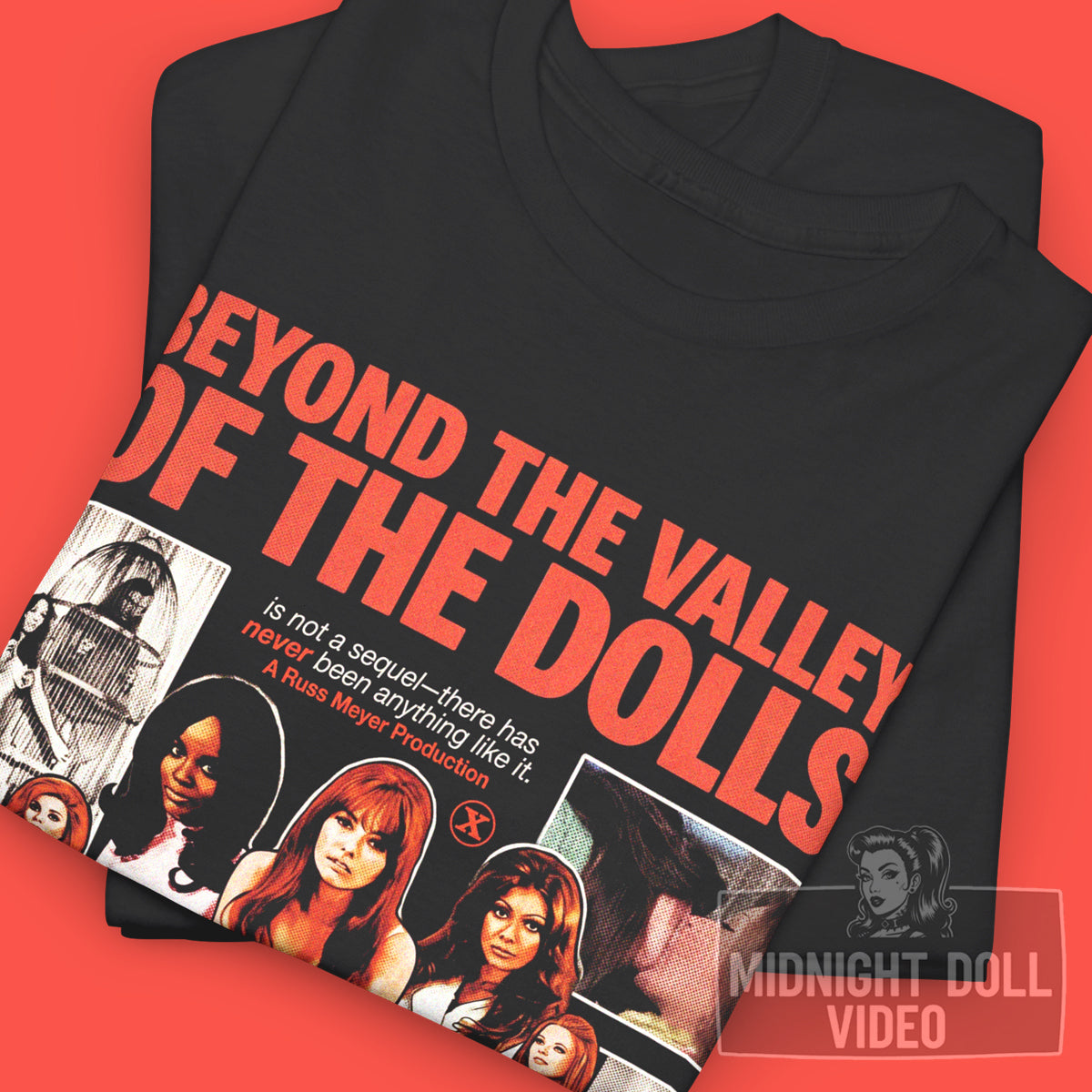 BEYOND THE VALLEY OF THE DOLLS (1970) - "THIS TIME... THEY'VE REALLY GONE." VINTAGE T-SHIRT