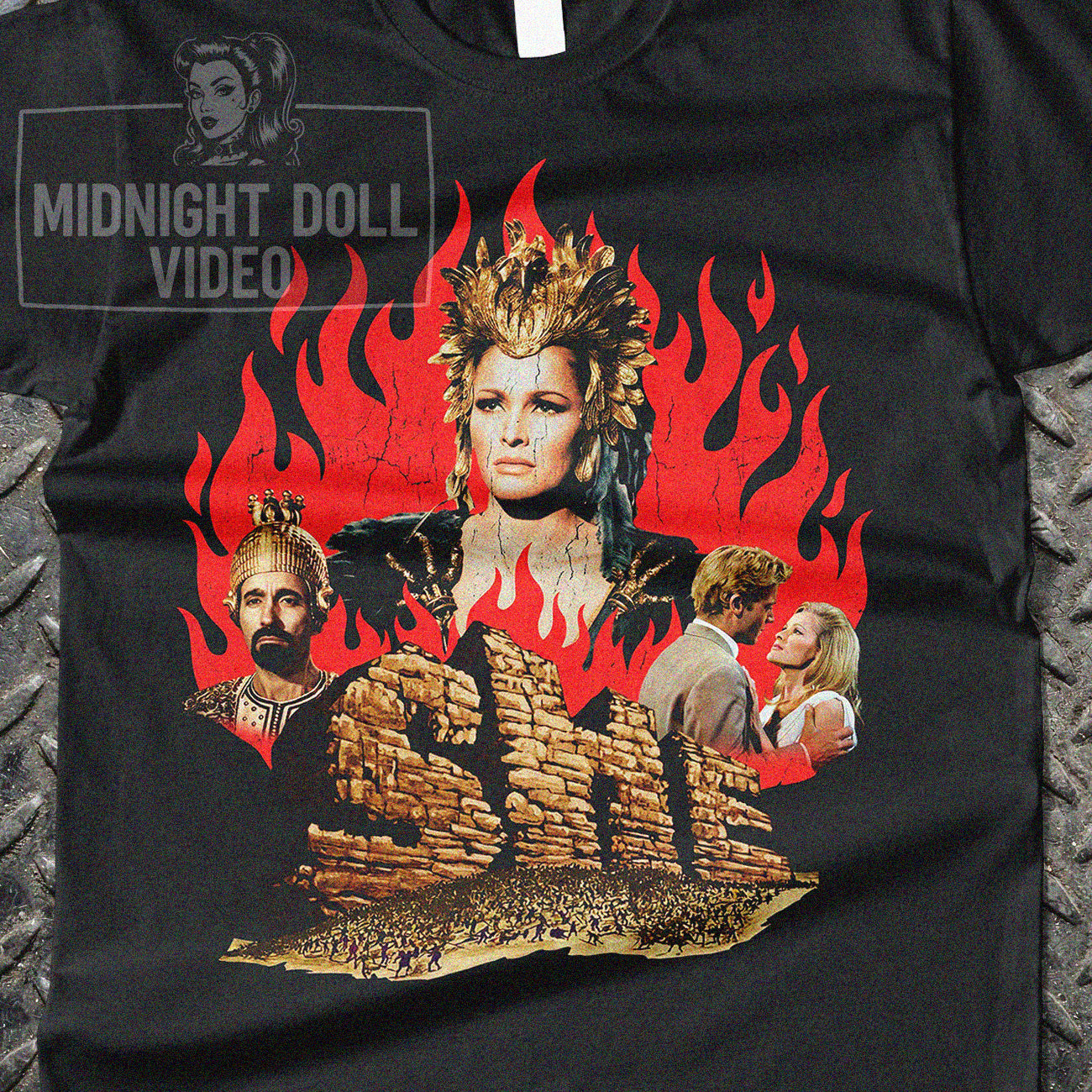 SHE (1965) - URSULA ANDRESS VINTAGE T-SHIRT