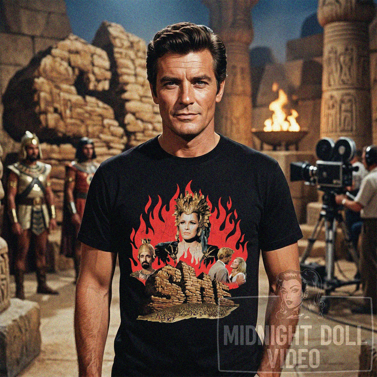 SHE (1965) - URSULA ANDRESS VINTAGE T-SHIRT