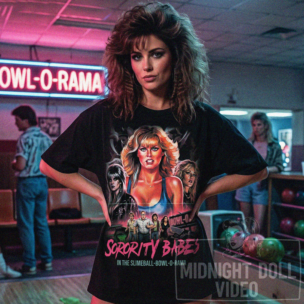 SORORITY BABES IN THE SLIMEBALL BOWL-O-RAMA (1988) - VINTAGE T-SHIRT