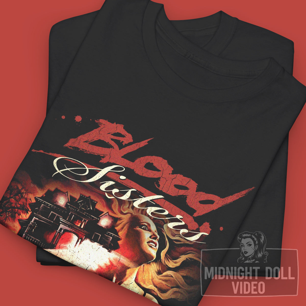 BLOOD SISTERS (1987) - "THE ULTIMATE SHOCKER" VINTAGE SHIRT