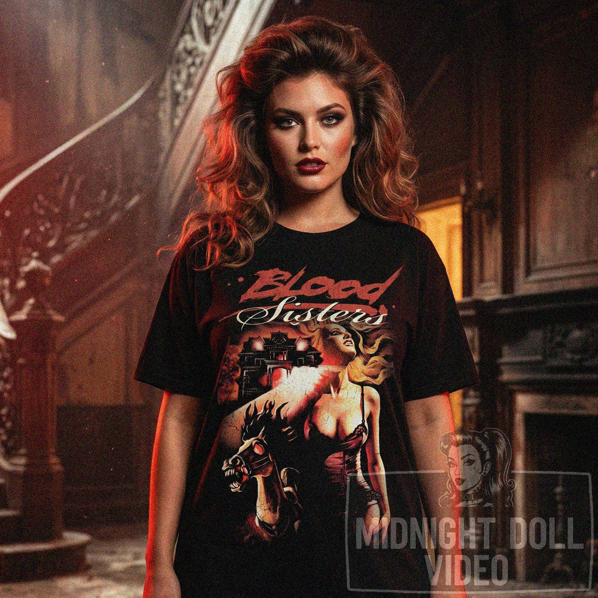 BLOOD SISTERS (1987) - "THE ULTIMATE SHOCKER" VINTAGE SHIRT