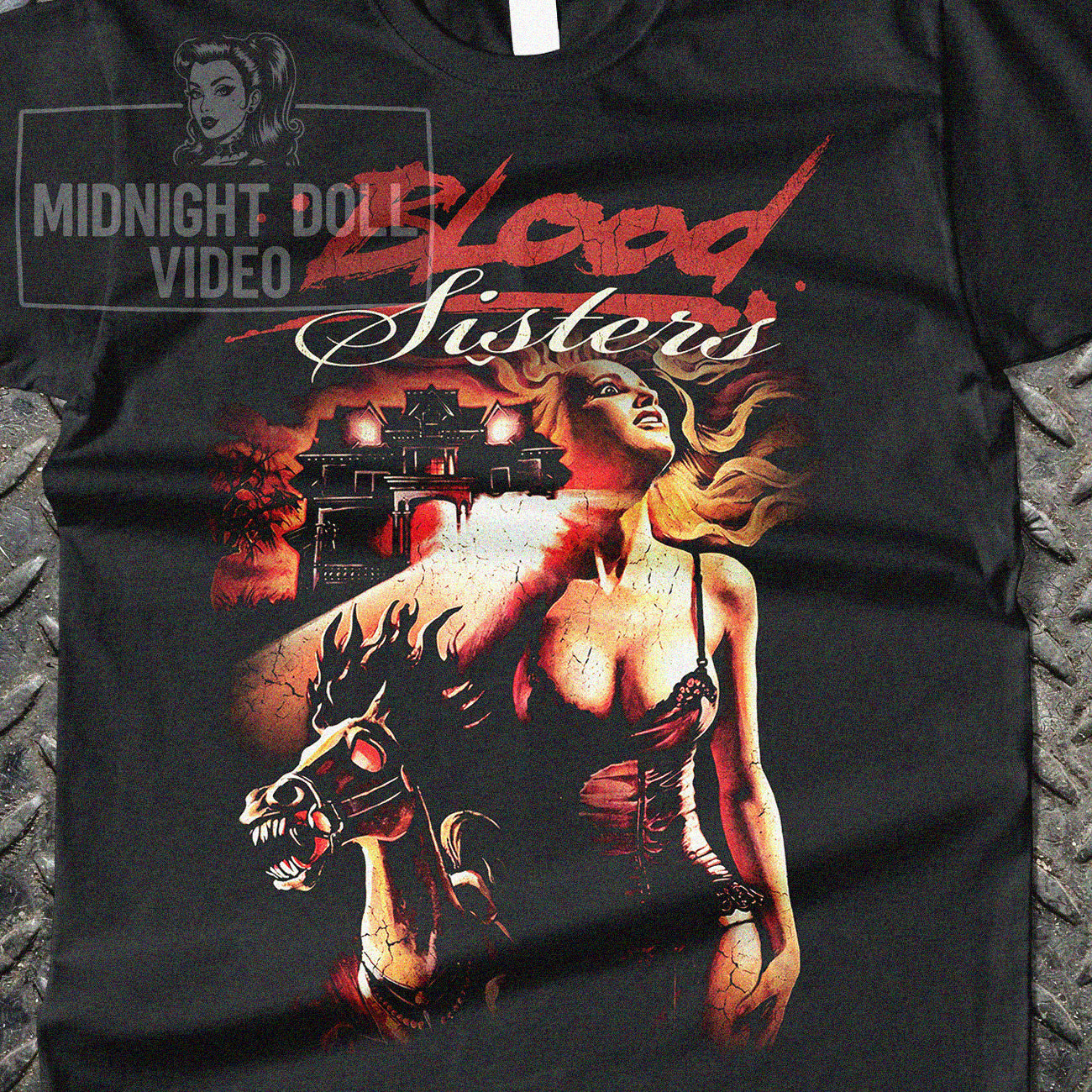 BLOOD SISTERS (1987) - "THE ULTIMATE SHOCKER" VINTAGE SHIRT