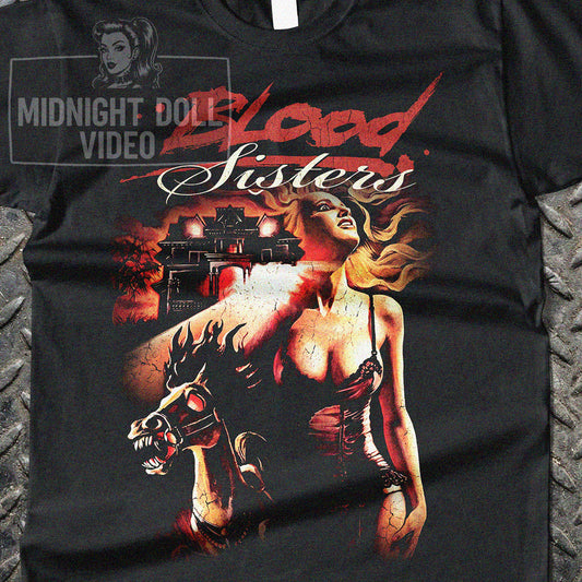 BLOOD SISTERS (1987) - "THE ULTIMATE SHOCKER" VINTAGE SHIRT