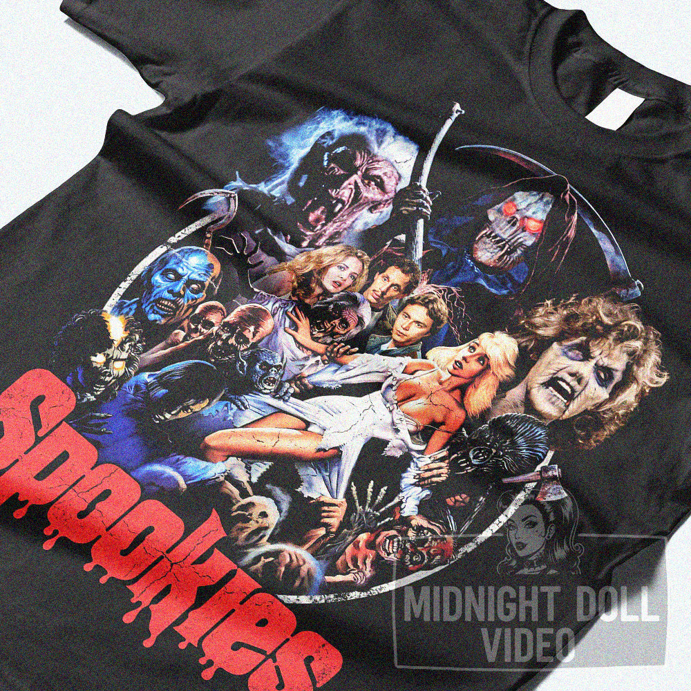 SPOOKIES (1986) - "THE ULTIMATE CREATURE FEATURE" VINTAGE SHIRT