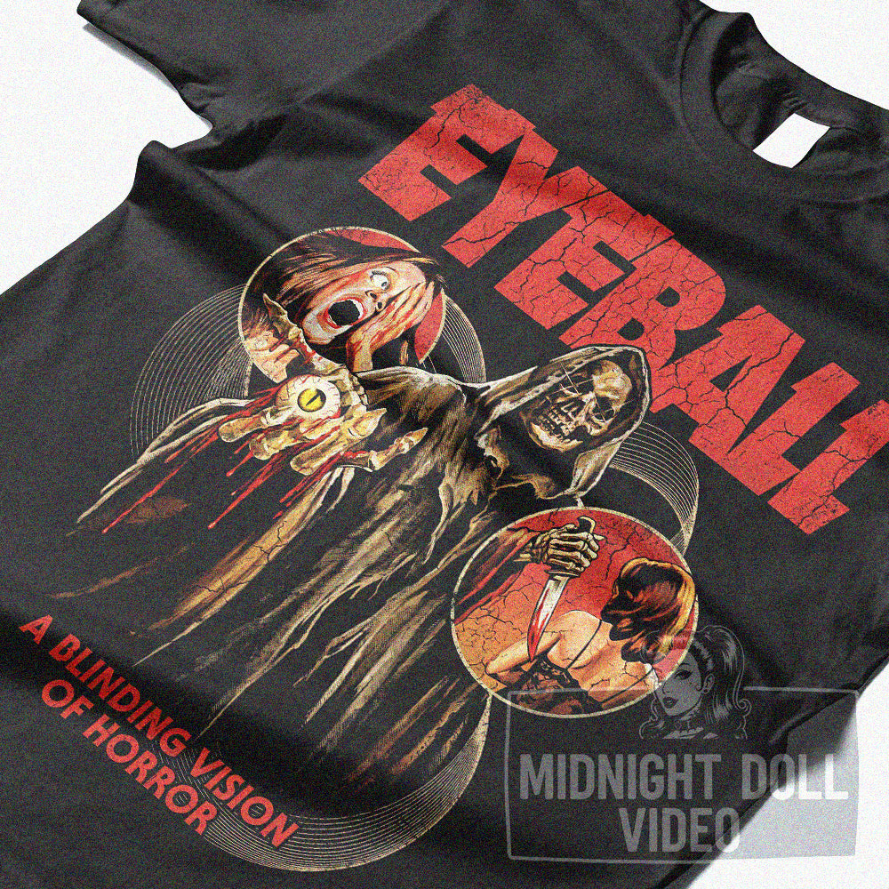 EYEBALL (1975) - "A BLINDING VISION OF HORROR" VINTAGE SHIRT