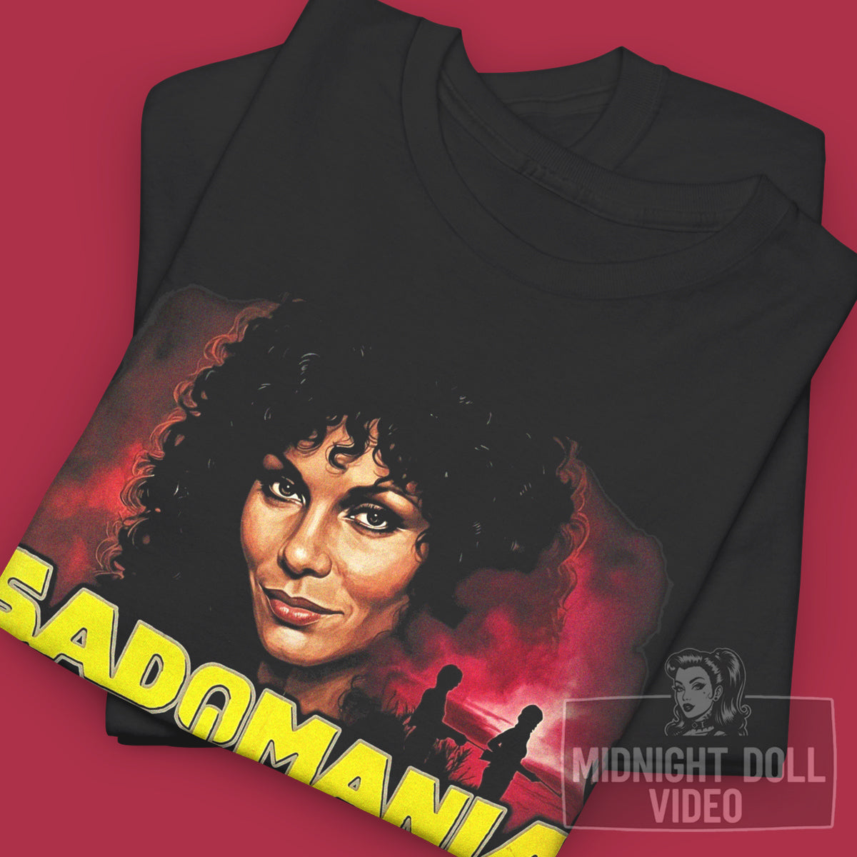 SADOMANIA (1981) - "HELL BEHIND BARS" VINTAGE SHIRT
