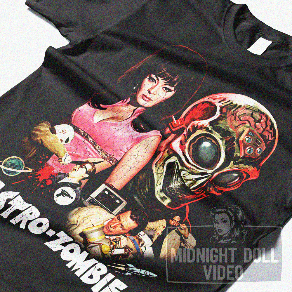 THE ASTRO-ZOMBIES (1968) - "MONSTERS FROM OUT OF THIS WORLD" VINTAGE SHIRT
