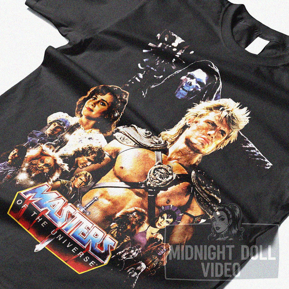 MASTERS OF THE UNIVERSE (1987) - "A BATTLE FOR THE GALAXY" VINTAGE SHIRT