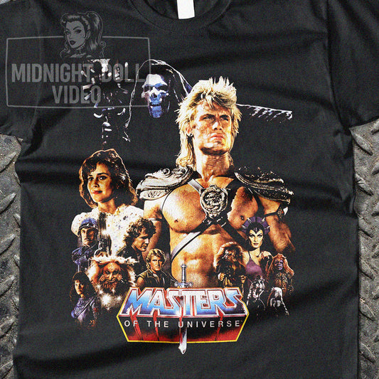 MASTERS OF THE UNIVERSE (1987) - "A BATTLE FOR THE GALAXY" VINTAGE SHIRT