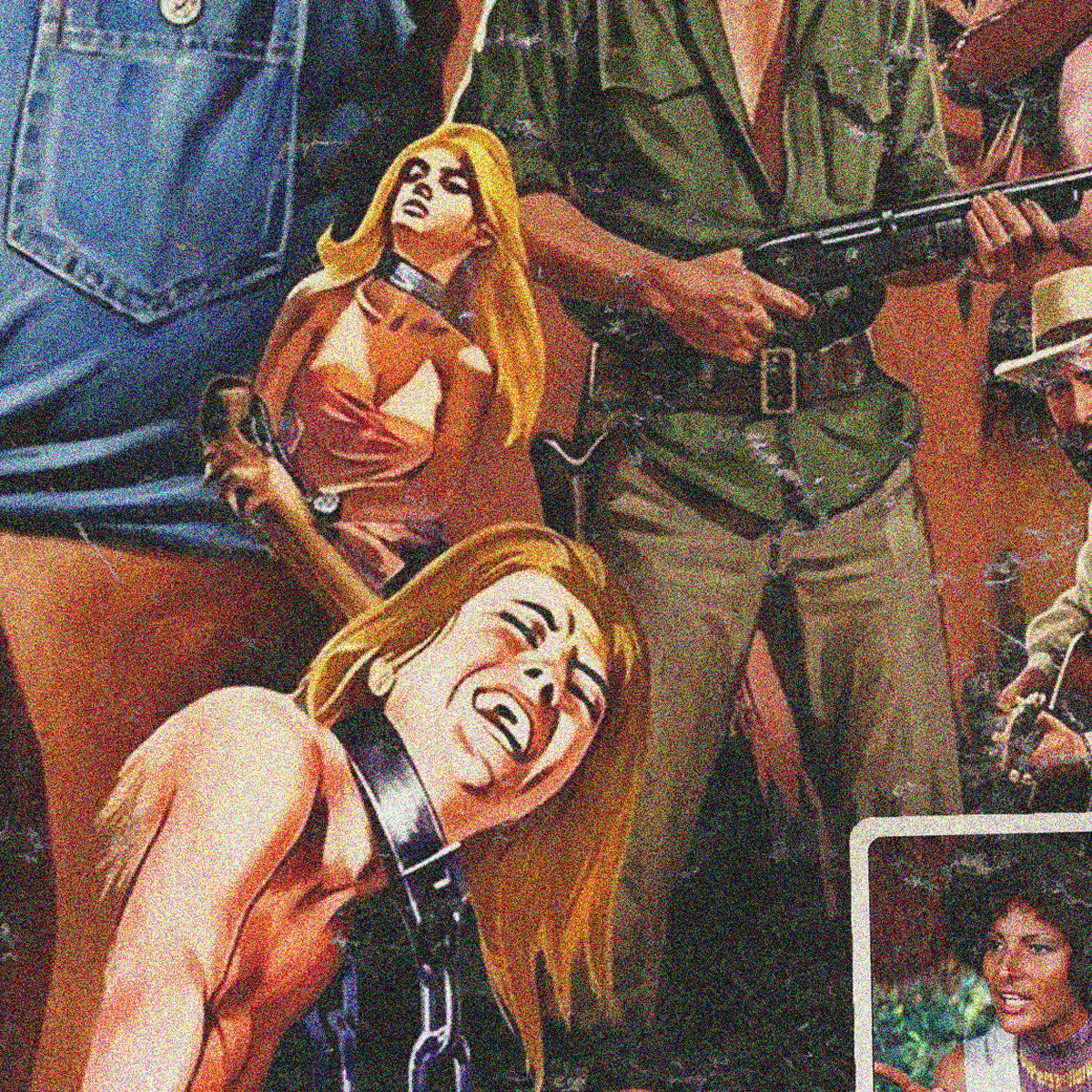 THE BIG BIRD CAGE (1972) - "WOMEN SO HOT WITH DESIRE" VHS TRIBUTE ART PRINT