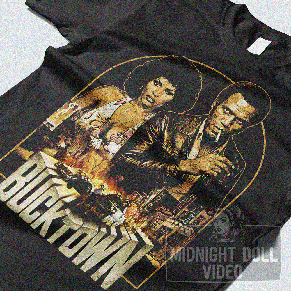 BUCKTOWN (1975) - "THE SOUL CINEMA EXPLOITATION" VINTAGE SHIRT
