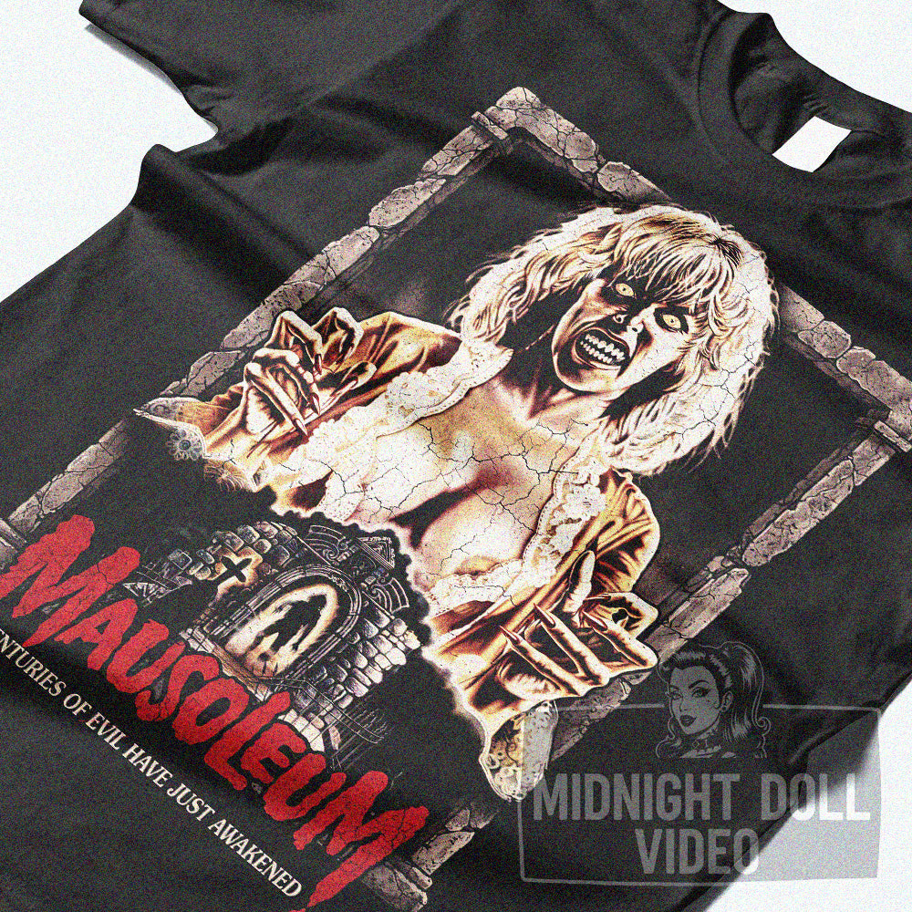 MAUSOLEUM (1983) - "THE DEMONIC POSSESSION" VINTAGE SHIRT
