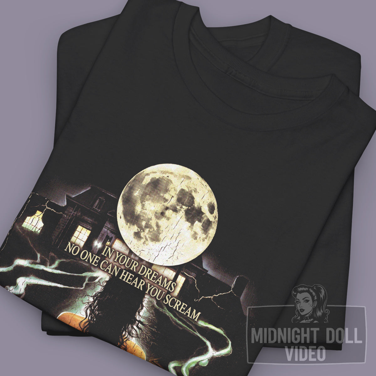 NIGHTWISH (1989) - "IN YOUR DREAMS NO ONE CAN HEAR YOU SCREAM" VINTAGE SHIRT