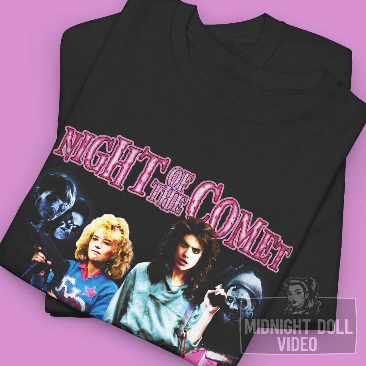 NIGHT OF THE COMET (1984) - "THE KIDS ARE GONNA BE FINE. IT'S THE COMET THAT'S IN TROUBLE." VINTAGE SHIRT