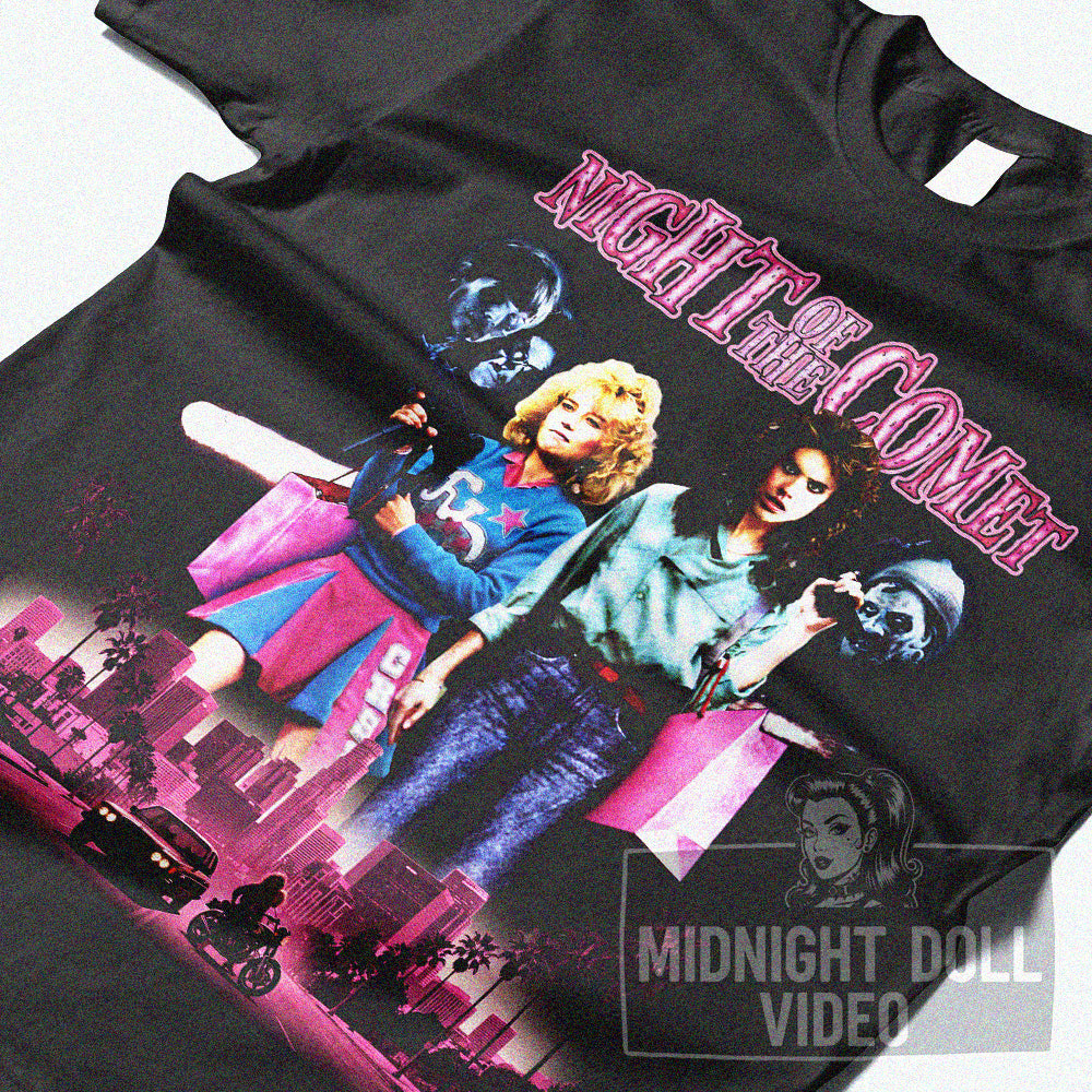 NIGHT OF THE COMET (1984) - "THE KIDS ARE GONNA BE FINE. IT'S THE COMET THAT'S IN TROUBLE." VINTAGE SHIRT