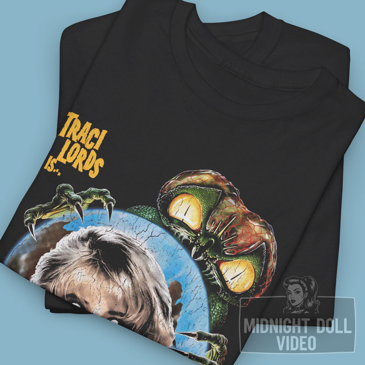 NOT OF THIS EARTH (1988) - "THE SCIENCE-FICTION CHILLER!" VINTAGE SHIRT