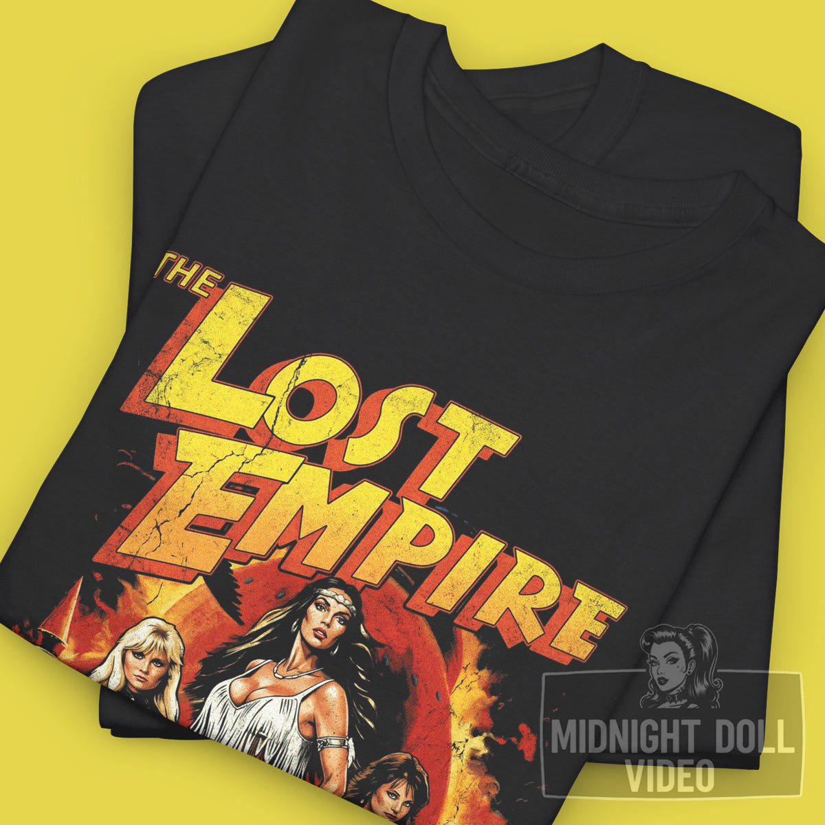 THE LOST EMPIRE (1984) - "THE ULTIMATE ACTION-FANTASY CULT CLASSIC!" VINTAGE SHIRT