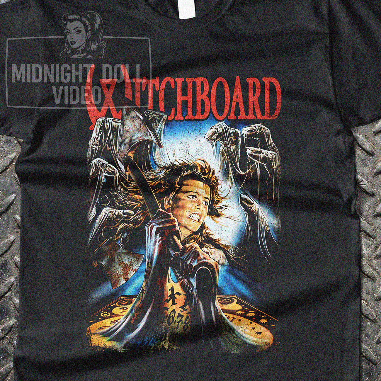 WITCHBOARD (1986) - "NEVER PLAY ALONE" VINTAGE SHIRT