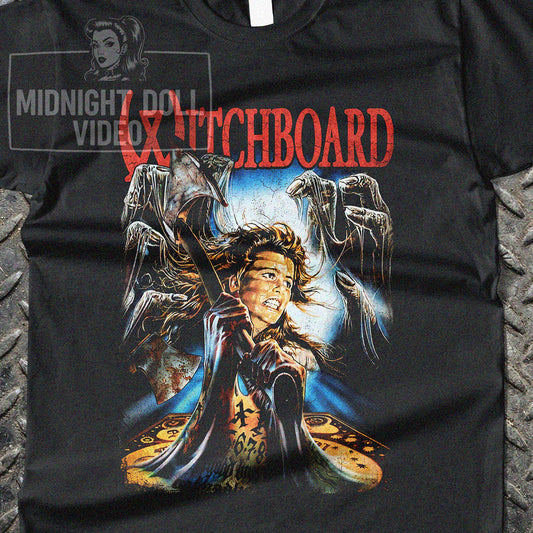 WITCHBOARD (1986) - "NEVER PLAY ALONE" VINTAGE SHIRT