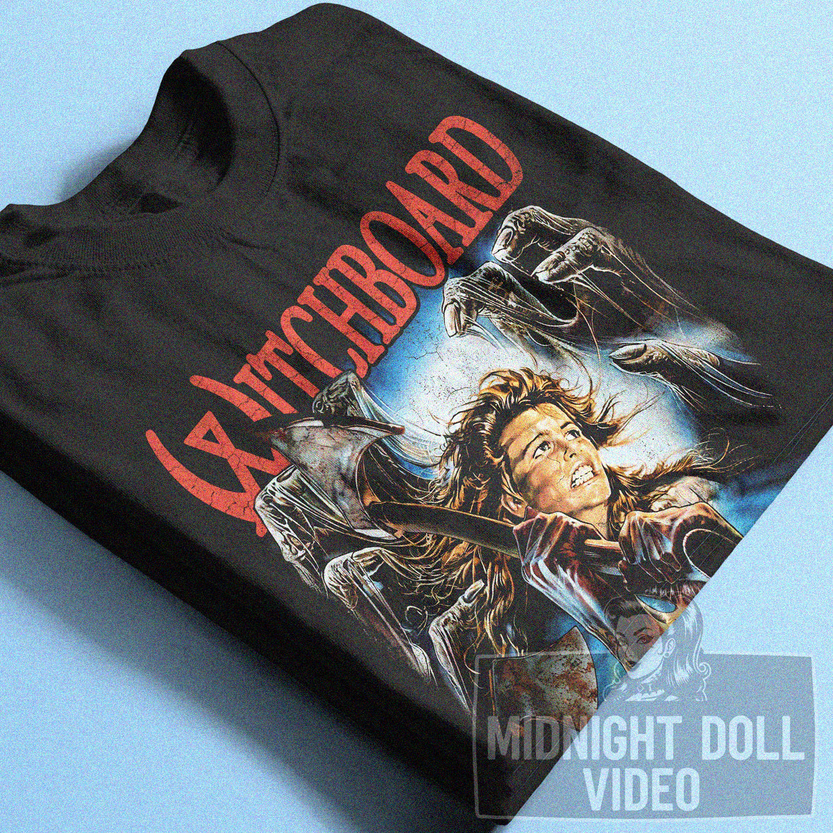 WITCHBOARD (1986) - "NEVER PLAY ALONE" VINTAGE SHIRT