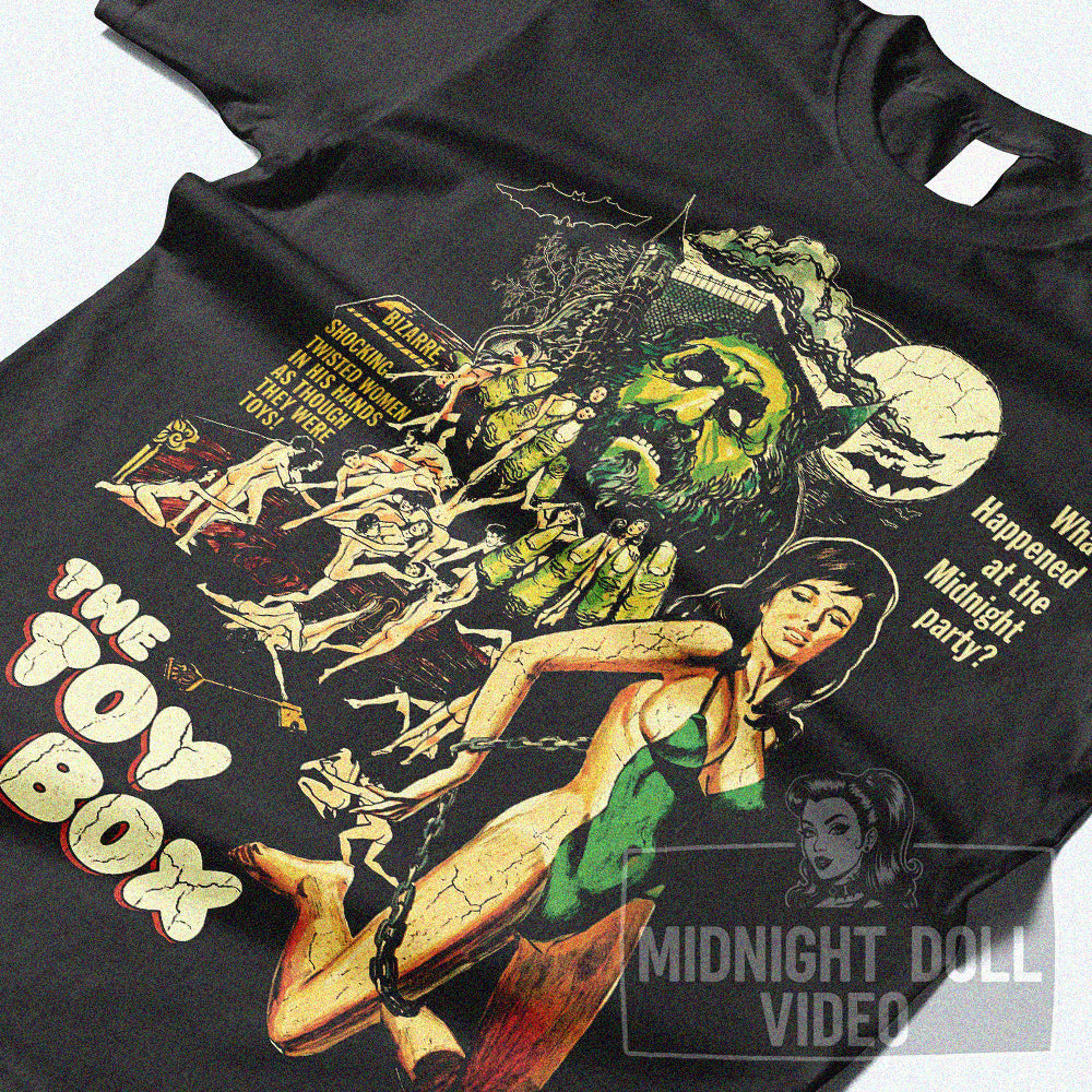 THE TOY BOX (1971) - "WHAT HAPPENED AT THE MIDNIGHT PARTY?" VINTAGE SHIRT