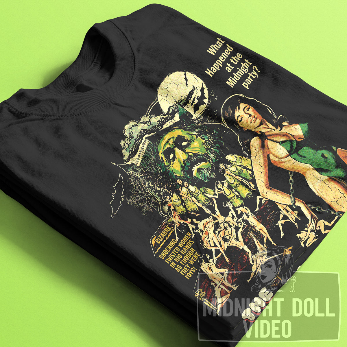THE TOY BOX (1971) - "WHAT HAPPENED AT THE MIDNIGHT PARTY?" VINTAGE SHIRT