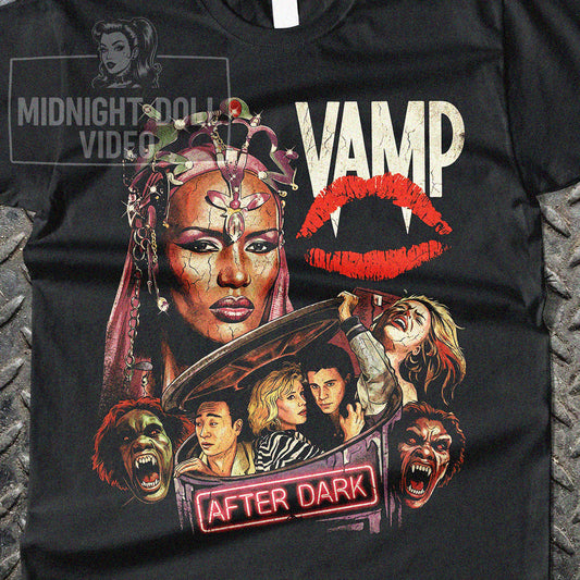 VAMP (1986) - "THE AFTER DARK CLUB" VINTAGE SHIRT