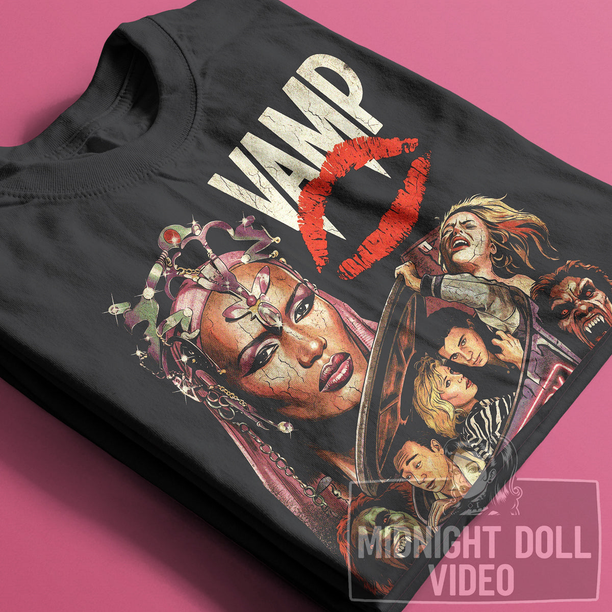 VAMP (1986) - "THE AFTER DARK CLUB" VINTAGE SHIRT