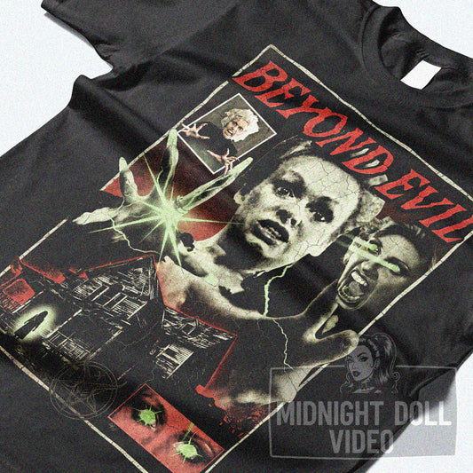 BEYOND EVIL (1980) - "POSSESSED BY A DEMONIC FORCE" VINTAGE SHIRT