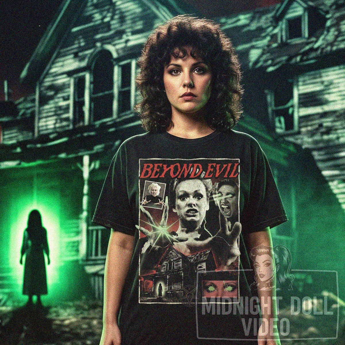 BEYOND EVIL (1980) - "POSSESSED BY A DEMONIC FORCE" VINTAGE SHIRT